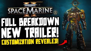 NEW Space Marine 2 Trailer FULL BREAKDOWN CALGAR SPOTTED [upl. by Anan860]