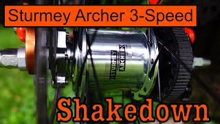 Sturmey Archer 3Speed Belt Drive [upl. by Eleirbag128]