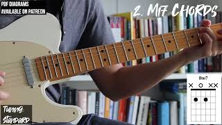 6 Essential Shoegaze Chords For Beginners [upl. by Jackqueline]