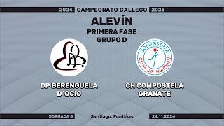 🎥​ DP Berenguela DOcio  CH Compostela Granate Liga Alevín  Grupo D  J05 [upl. by Seugram]