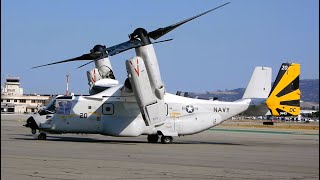 US Navy V22 Osprey TiltRotor Aircraft BellBoeing quotAirplane amp Helicopterquot [upl. by Holihs218]