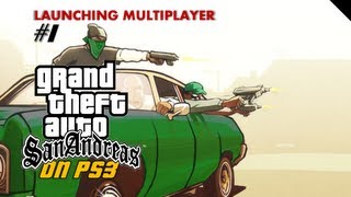 GTA San Andreas PS3 1 Launching multiplayer [upl. by Maro]