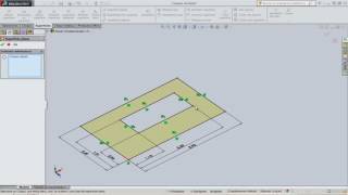 Modelado de superficies Superficies plana en Solidworks 2014 [upl. by Briny]