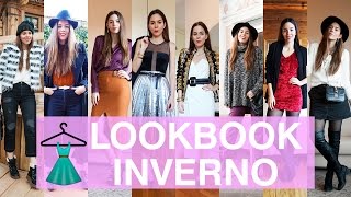 LOOKBOOK INVERNO 2017 8 look invernali  Mi preparo con voi [upl. by Agace9]