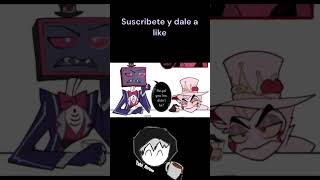 alejate de mi hija  Hazbin Hotel Comic Fandub Español shorts hazbinhotel [upl. by Favrot]