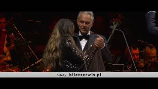 Andrea Bocelli 2025  spot wideo PoznańWrocław [upl. by Lisandra]