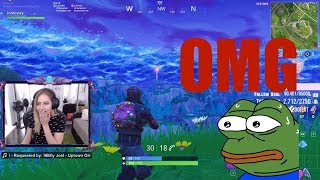 Fortnite Rocket Launch Reaction  ItsSkyLOL [upl. by Kubiak209]