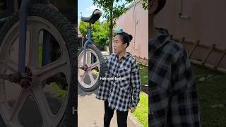 Bocil Beli Sepeda Roda Satu  🤣🚲 cicinyasar bocil shorts [upl. by Kerrin]