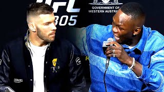 Dricus is BRUTAL amp Adesanya CriesWill that Affect the Fight UFC 305 Press Conference Reaction [upl. by Irneh569]