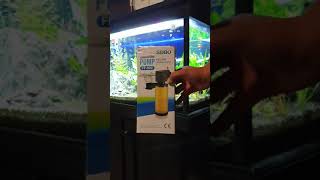 Setting Up Aquarium Internal Filter [upl. by Esiuol]