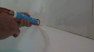 How to renew seal around your bath Go to 420 sec for direct showing [upl. by Acsicnarf658]