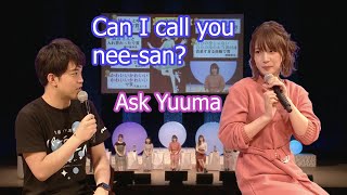 Ishikawa Kaito wants to call Uchida Maaya neesan and Yuuma is bitter [upl. by Nyasuh]