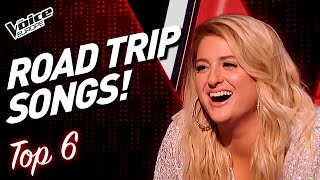 Chill ROAD TRIP songs on The Voice  TOP 6 [upl. by Acirederf]