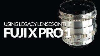 Using Manual Lenses on X Pro 1 [upl. by Keli]