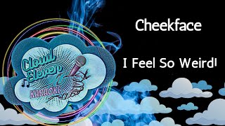 Cheekface  I Feel So Weird  karaoke  instrumental [upl. by Eve236]