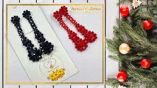 Aretes para Posadas🌟🎅  ARETES DE FIESTA🎊🎁 [upl. by Airlee]