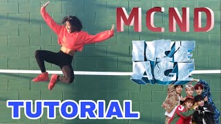 MCND ‘ICE AGE’ MIRRORED Dance Tutorial Hand Signs and Chorus [upl. by Jamal]