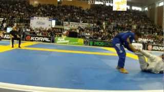 COBRINHA X TANQUINHO  EURO BJJ 2013  FEATHER FINAL [upl. by Inessa163]