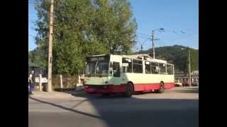 BAIA MARE ROMANIA TROLLEYBUSES SEPTEMBER 2005 [upl. by Ddahc938]