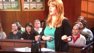 Jim Harbaugh SF 49ers coach in the audience of Judge Judy [upl. by Yhpos]