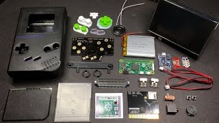 Game Boy Zero Custom Part Build Guide Part 1 [upl. by Rabka303]