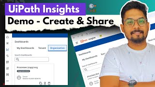 Demo on Creating amp Sharing Insights Dashboard  UiPath  UiPath Insights Demo [upl. by Yaner]