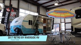 2017 RIVERSIDE RV RETRO 177SE at Sicard RV [upl. by Oiratno334]