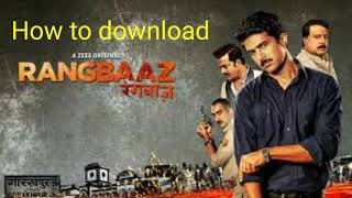 How to download Rangbaaz movie [upl. by Dido54]