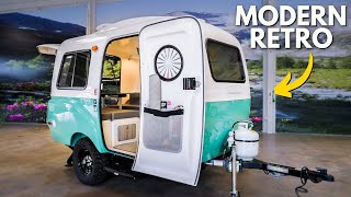 The CUTEST Camper You Can Stand In Happier Camper Tour [upl. by Aed821]