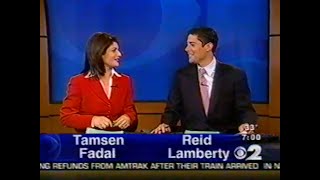 WCBSTV Partial weekend morning newscast  January 1 2006 [upl. by Anner]