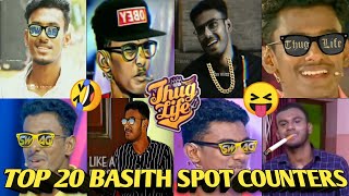 Instagram Top 20 Basith Viral Thug Life  Basith Alvy  Oru Nimisham  Udan Panam  Thug Life [upl. by Dygal24]