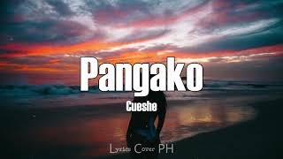 Cueshe – Pangako Lyrics [upl. by Soirtemed]