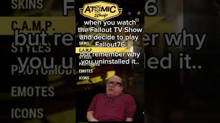 Is the Atomic Shop really that bad fallout76 fallout atomicshop microtransactions meme [upl. by Ednihek]