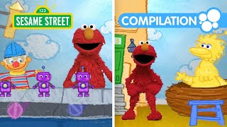 Sesame Street Explore New Places with Elmo  Elmos World Compilation [upl. by Golanka]