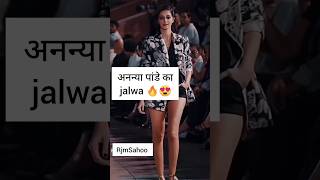 Ananya Pandey sizzling ramp walk in LFW [upl. by Maurits]