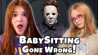 Babysitting Gone Wrong wCarlaylee and Michael Myers SKIT [upl. by Williams]