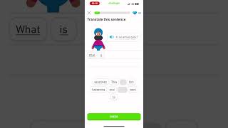 Let’s learn French with Duolingo beginner section 5 adventurer language français france [upl. by Adikram]