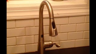 Moen MotionSense Faucet Review [upl. by Ilegna]