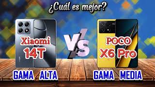 Xiaomi 14T vs Poco X6 Pro ¿Cuál es Mejor [upl. by Shipman687]