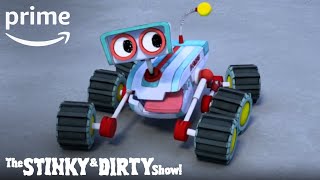 The Stinky amp Dirty Show Season 2 Part 2  Clip Rover  Prime Video Kids [upl. by Derrik746]