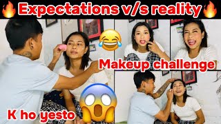 BUDA LE GAREKO MAKEUP😱K HO YESTO🤣bebovlog❤️🌏🥀 [upl. by Ahsinaj]