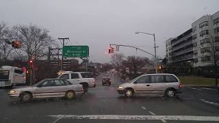 Driving from Whitestone to Flushing in QueensNew York [upl. by Biddie]