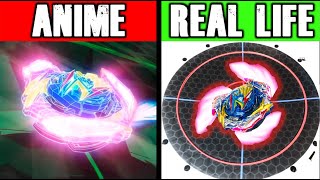 I tried the COOLEST beyblade special moves IN REAL LIFE [upl. by Krista]