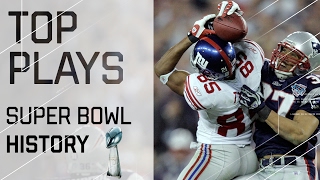 Top Plays in Super Bowl History  NFL Highlights [upl. by Goldston]