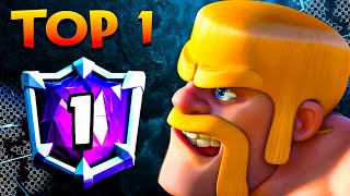 I Am Ranked TOP 1 in Clash Royale [upl. by Orest788]