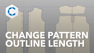 Easily Change Your Pattern Outline Length in CLO  CLO Feature Deep Dive [upl. by Oirobil]