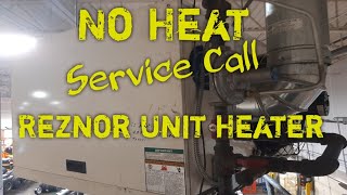 Reznor unit heater stopped heating [upl. by Sheelagh]