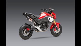 Honda Grom MSX125 Full Titanium Yoshimura RS9T  Track Tested [upl. by Netsud]