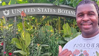 Beautiful Garden Walk Through  United States Botanical Garden [upl. by Sirrom]