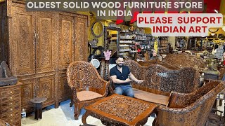 Durable Teakwood and Sheesham Woood Furniture at Guaranteed Low Price Antique Sofa Beds Dining Table [upl. by Nodyl549]